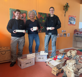 Mit Herz fürs Handwerk: Unsere Azubis schenken Fantasie aus Holz